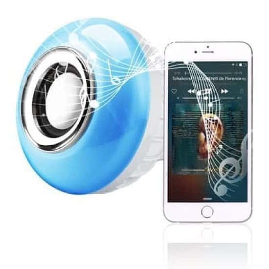 ZHAO Colour Changing Bulb/Bluetooth Speaker