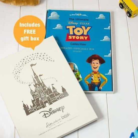 Free Disney Gift Box with Personalised Toy Story Story Book
