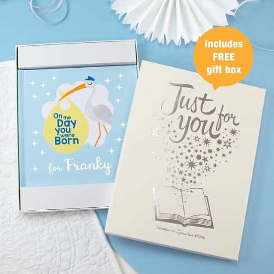 10% Off Personalised On The Day You Were Born Book