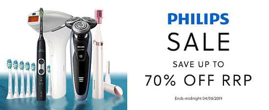 Take it easy this Summer with up to 70% off RRP in the Philips Sale!
