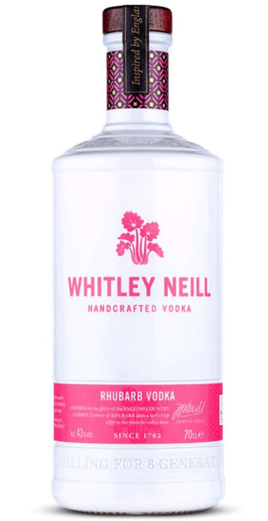 Save on Whitley Neill Rhubarb Vodka!