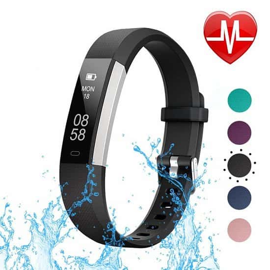 WIN- LETSCOM Fitness Tracker with Heart Rate Monitor