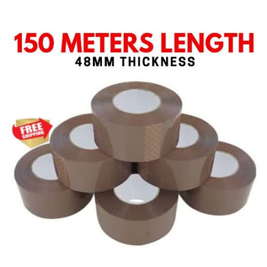 EXTRA STRONG BIG TAPE PARCEL PACKING TAPE 48MM X150M