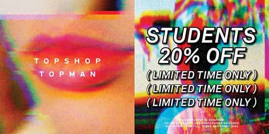 20% off student discount!