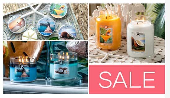 Up to 40% off Goose Creek Candles!