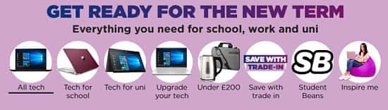 Back to School - Up to 30% off Top Tech for Students