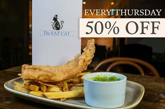 Grab 50% Off Selected Food and Drink all day on Thursday!