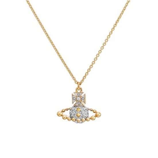 SALE on Vivienne Westwood Lena Gold Small Bas Relief Necklace!
