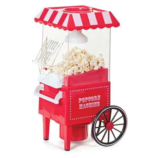 SAVE £10.00 on a Popcorn Machine - Bring the cinema sensation of popcorn to your home!