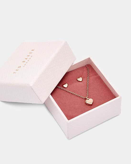 TED BAKER Rose Gold Amoria Sweetheart Gift Set now for £49.00!
