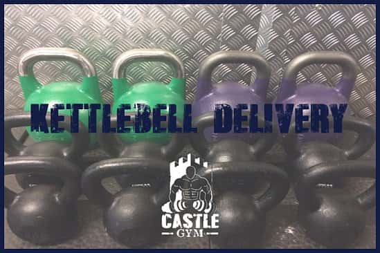 We've got some new toys to play with! Our new range of Kettle-bells should keep you busy!