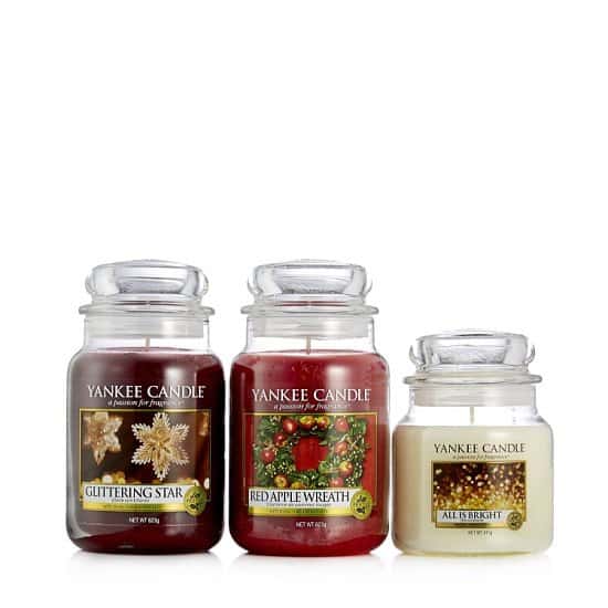 Up to 50% off Festive Yankee Candles!