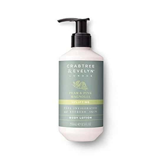 SAVE 50% - CRABTREE & EVELYN PEAR AND PINK MAGNOLIA BODY LOTION 250ML