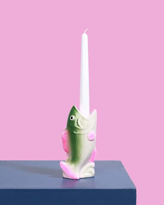 NEW PRODUCTS - Kitsch Kitchen Fish Candle Holder £14.99!