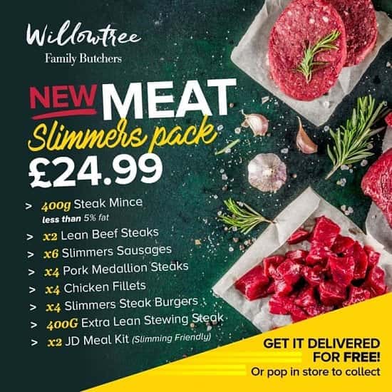 NEW - Meat Slimmers Pack: £24.99!