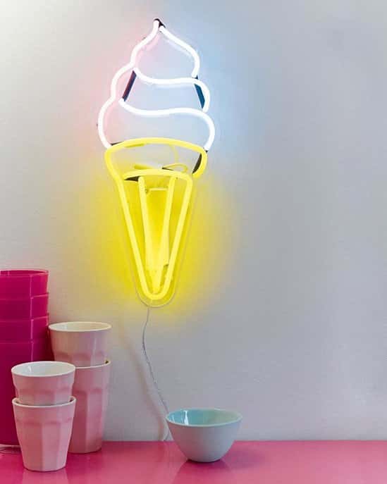 Ice Cream Neon Light - £65.00!