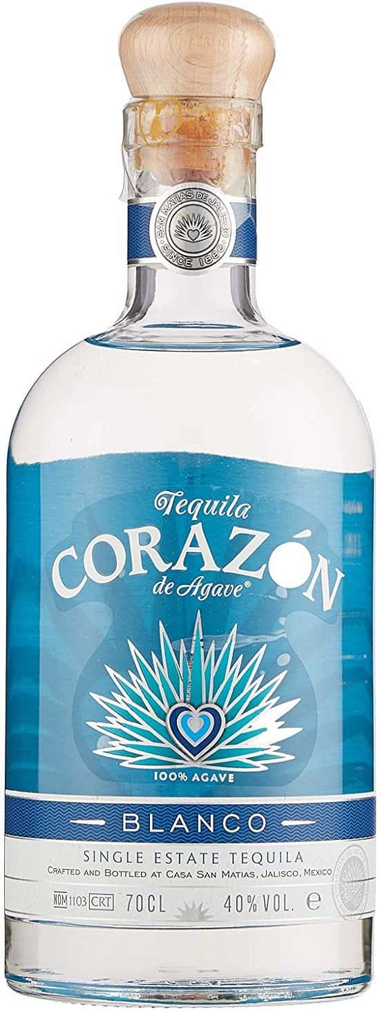 Corazon Blanco Single Estate Tequila 70CL - £30.50!