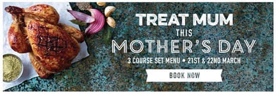 SAY ‘THANKS’ WITH HER FAVOURITES THIS MOTHER’S DAY AT HARVESTER