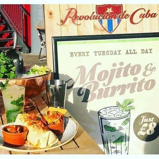 Don't forget amigos - our Mojito & Burrito Tuesday's are still on!!