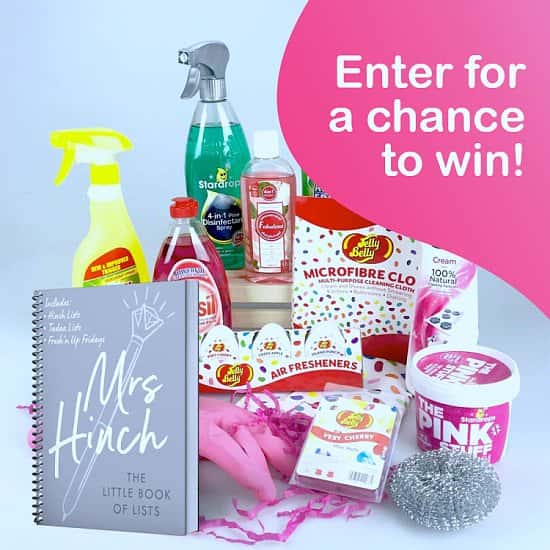 WIN a Mrs Hinch Ultimate Cleaning Bundle + Her NEW Book 'The Little Book of Lists' Hardcover!