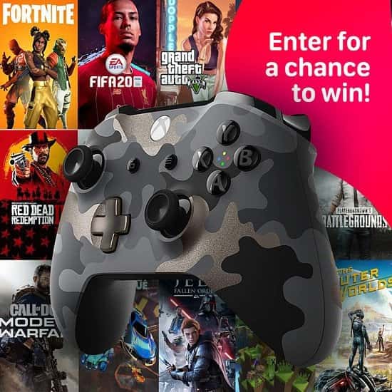 WIN- Xbox Wireless Controller - Night Ops Camo Special Edition