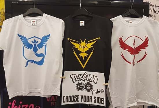 Pokèmon Go Tops!! Only - £10 for Adult Sizes £8 for Kids