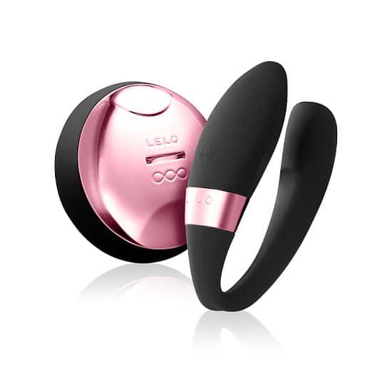 TODAY ONLY - Lelo Tiani Amber Rose Gold Couples Luxury Rechargeable Massager - TODAY ONLY