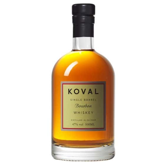 SALE - Koval Distillery Single Barrel Bourbon 47% 50CL