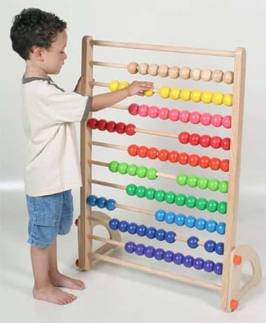 Giant Stand up Wooden Abacus