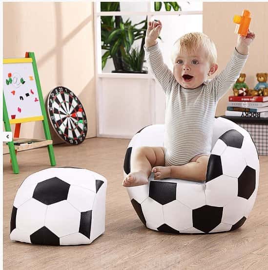Football Chair and Footstool