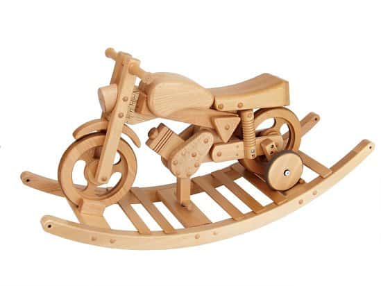 Combi Trainer Rock & Ride Wooden Bike