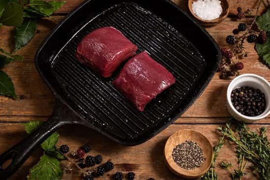 Wild Venison, Fillet Steaks (300G) - £16.95!