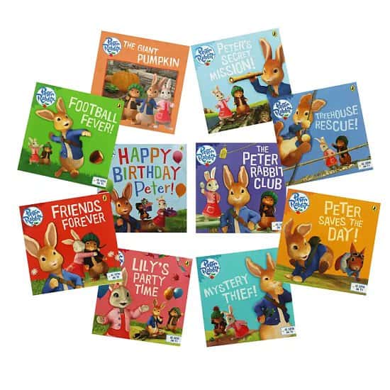 SAVE- The Adventures of Peter Rabbit - 10 Kids Picture Books Bundle
