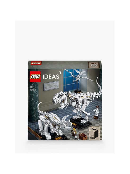 Ideal for children- LEGO Ideas 21320 Dinosaur Fossils- £54.99