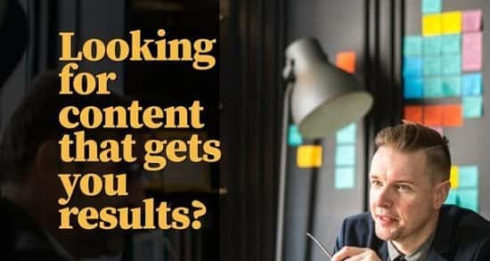 B2B Marketers : Looking for content that gets you results