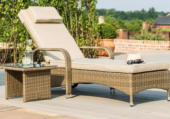 SAVE - Verde Sun Lounger with Table: ONLY £319.00!