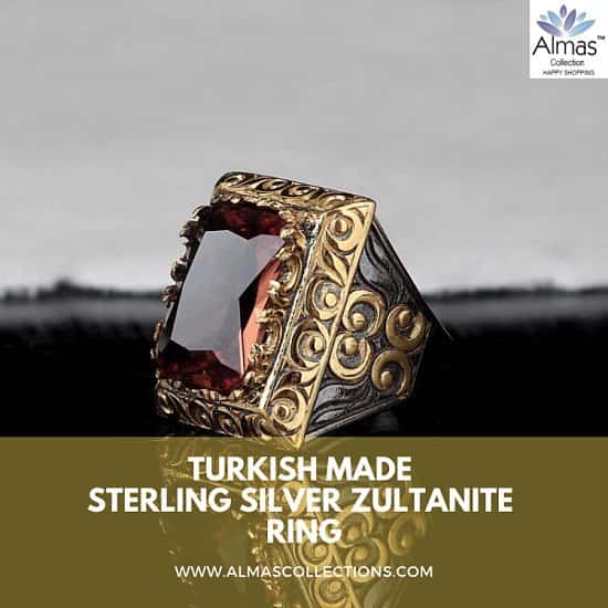 Turkish Sterling Silver Zultanite Ring
