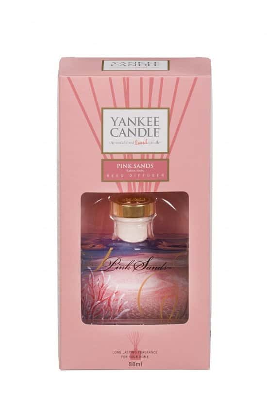 SAVE 18% - YANKEE CANDLE PINK SANDS SIGNATURE REED DIFFUSER!