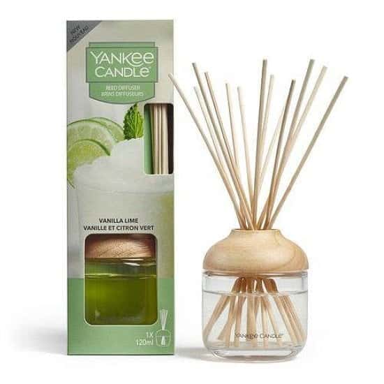 SALE - YANKEE CANDLE VANILLA LIME  REED DIFFUSER 120ML!