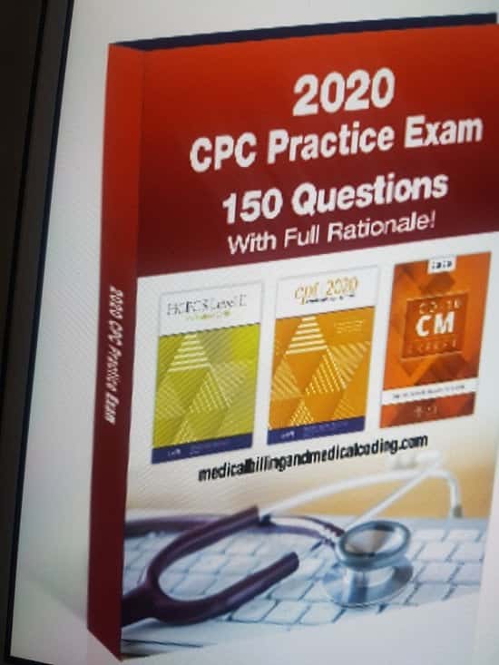 CPC Practice Exam-medical  Coding Study Guide
