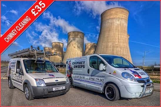 Our chimney sweeping services includes sweeping and cleaning open fires, log burners and more!