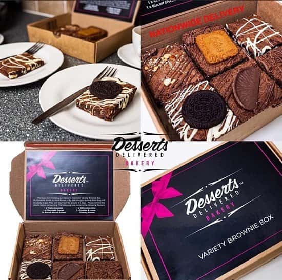 Our variety brownie boxes are back in stock - Nationwide delivery!
