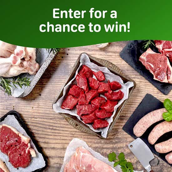WIN the Fresh Midweek Meatbox - Packed with sausages, steak, bacon and more!