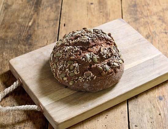 Super Seeded Rye & Wholemeal Bread, Organic, Famous Hedgehog Bakery (400g) - £4.80!