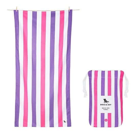 In celebration of Plastic Free July - QUICK DRY BEACH TOWEL, SUMMER COLLECTION: £21.00!