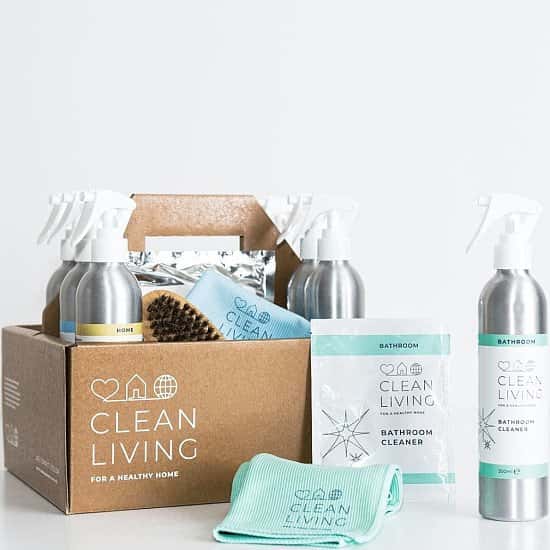 In celebration of Plastic Free July - CLEAN LIVING COMPLETE CLEANING CADDY!