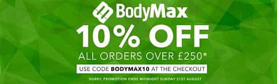 10% Off Bodymax Fitness