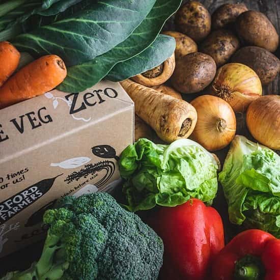 Organic Zero packaging veg box - £15.35!