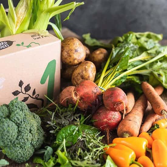 Organic Small seasonal veg box: £12.65!