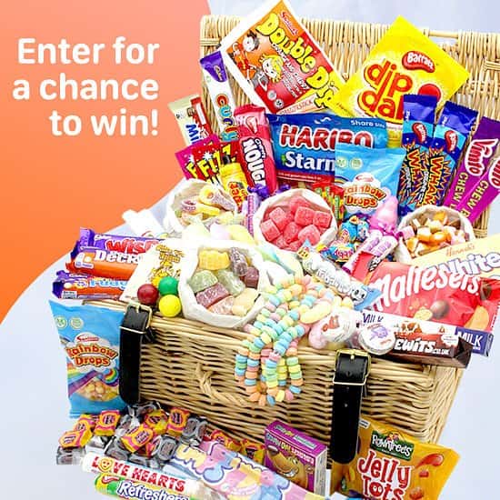 WIN this Mega Retro Sweets Hamper with a staggering 50 types of tuckshop classics!